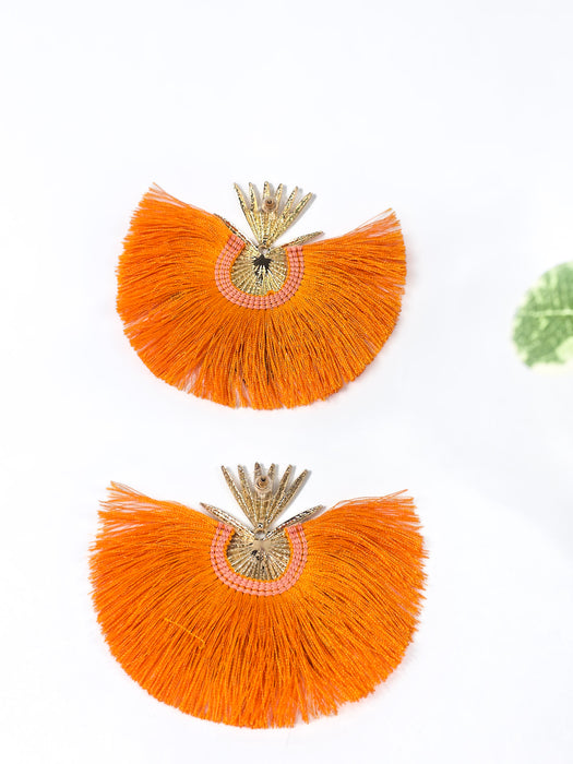 Sunrise Spark Fan Earrings