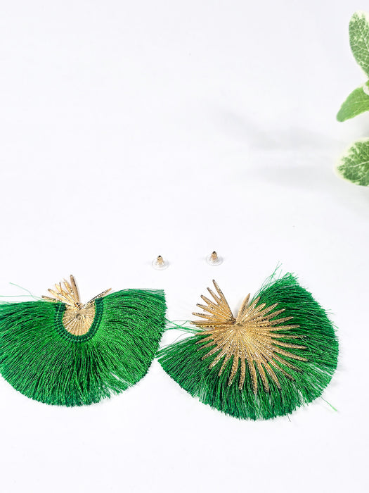 Sunrise Spark Fan Earrings