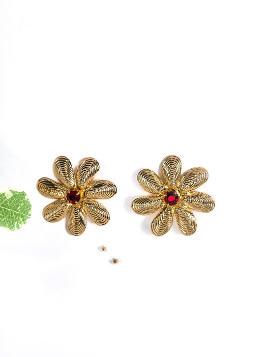 Golden Bloom Studs