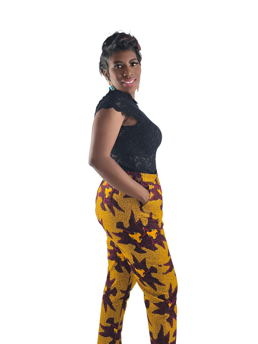 Chike Ankara Print Power Suit Set