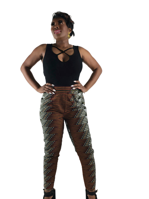 Nana Ankara Print Power Suit Set