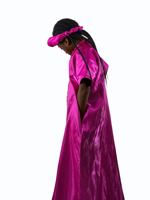 Royal Radiance Kids Satin Boubou