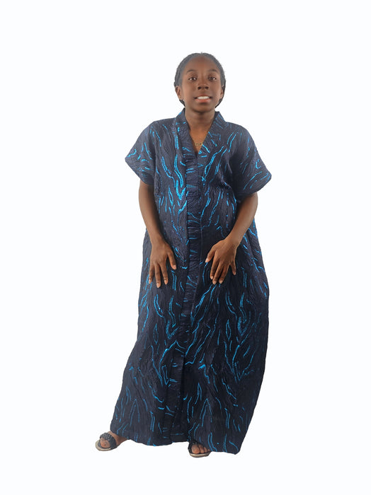 Girl’s Matching Royal Blue Boubou