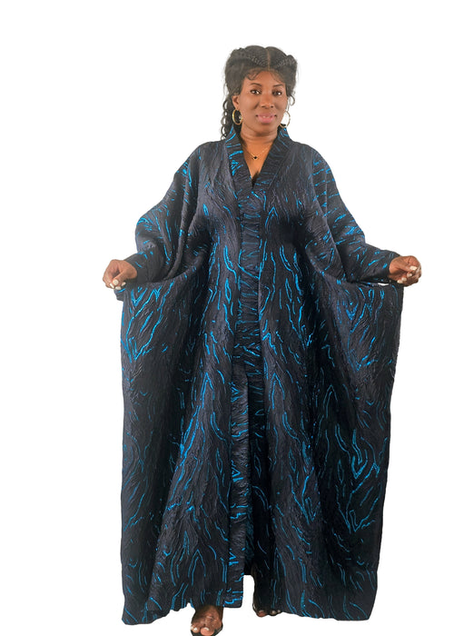 Women’s Elegant Royal Blue Boubou