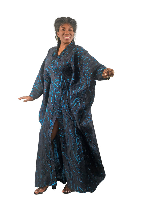 Women’s Elegant Royal Blue Boubou