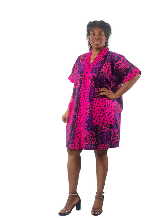 Titi Vibrant Ankara Dress