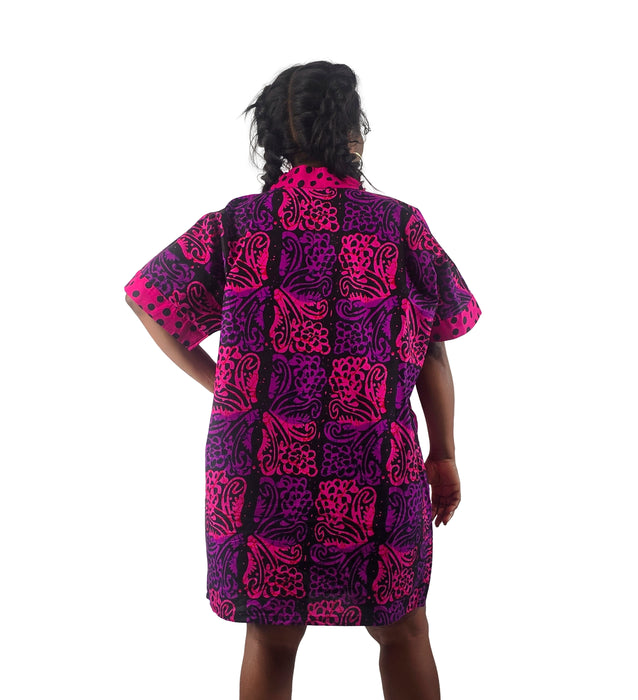 Titi Vibrant Ankara Dress