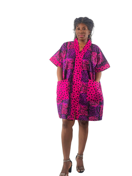 Titi Vibrant Ankara Dress