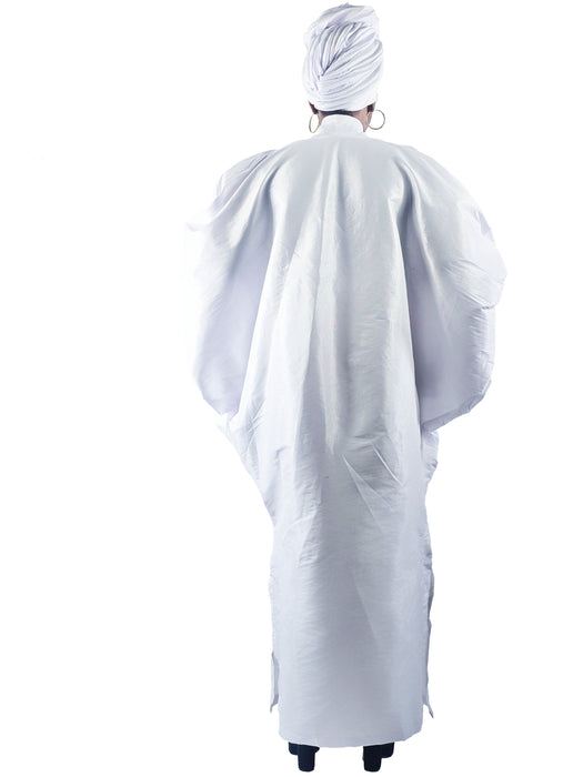Luxe Silhouette Boubou White
