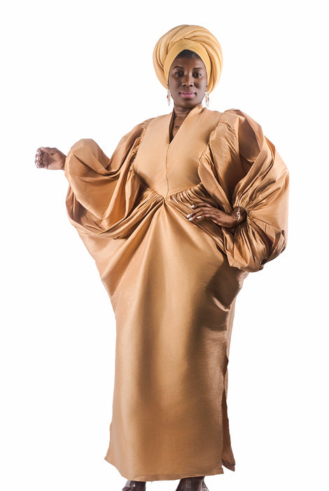 Luxe Silhouette Boubou Gold