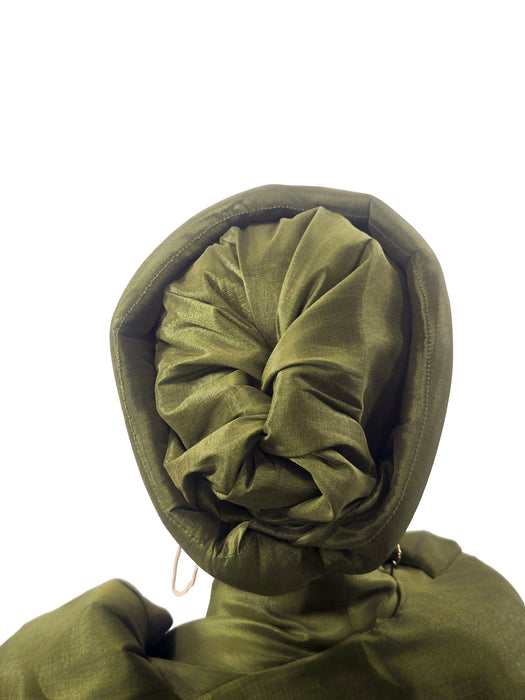 Turban Wrap – Olive Green