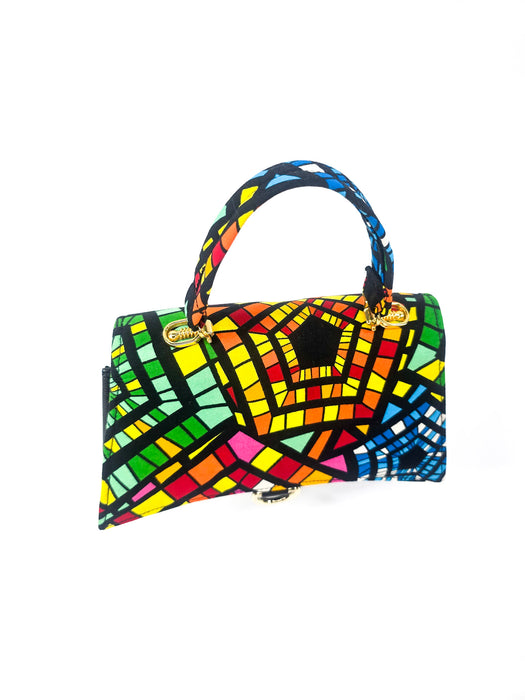 Aisha Small Ankara Purse