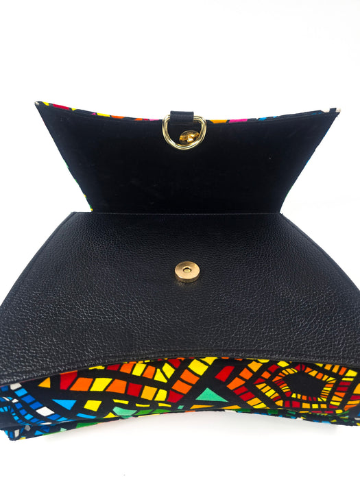 Aisha Small Ankara Purse