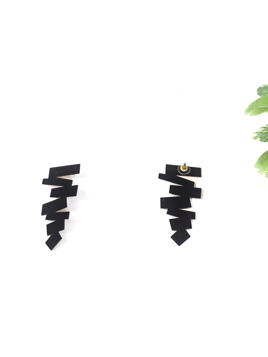 Midnight Zigi Earrings