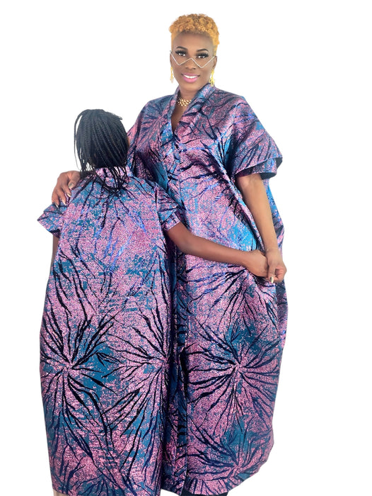 Aliyah Brocade Boubou Dress