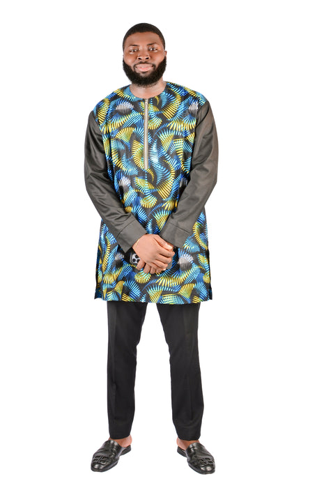 Regal Ankara Zip-Up Top