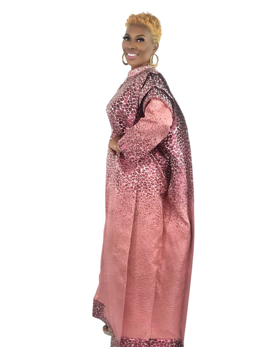 Amina Brocade Boubou Dress