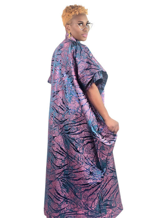 Aliyah Brocade Boubou Dress